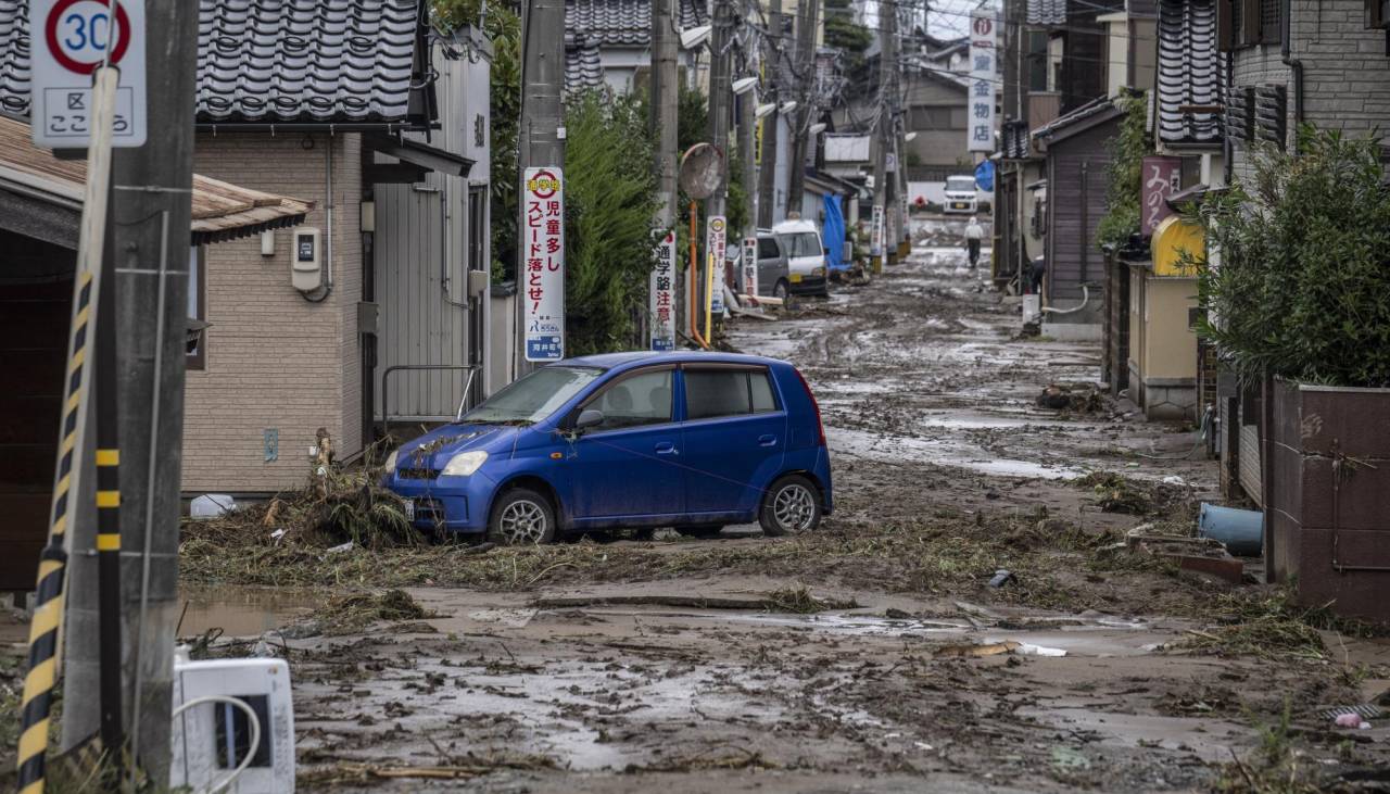 Al menos siete muertos tras fuertes lluvias en el centro de Japón