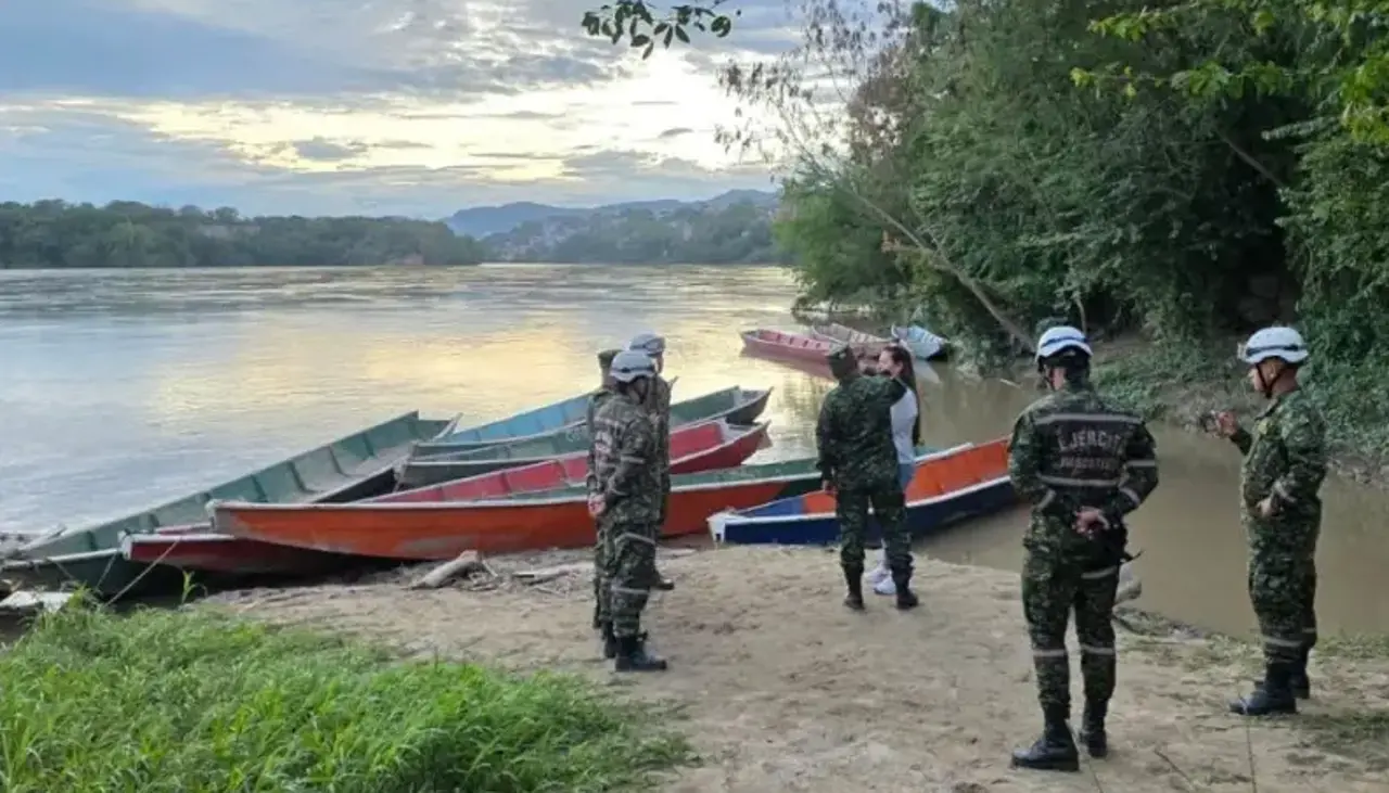 Tres militares mueren ahogados durante un ejercicio fluvial en Colombia