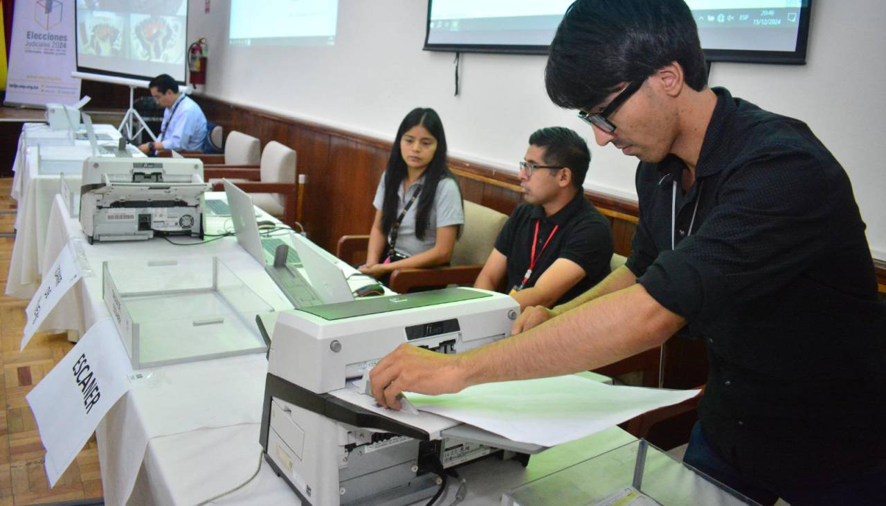 Elecciones judiciales: TED de Tarija estima que será el primero en terminar el cómputo oficial y entregará resultados este lunes