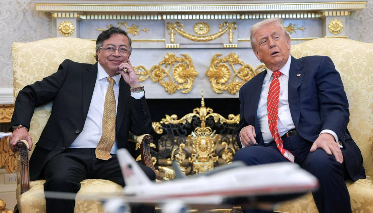 Trump recibe al presidente de Colombia en la Casa Blanca para un borrón y cuenta nueva