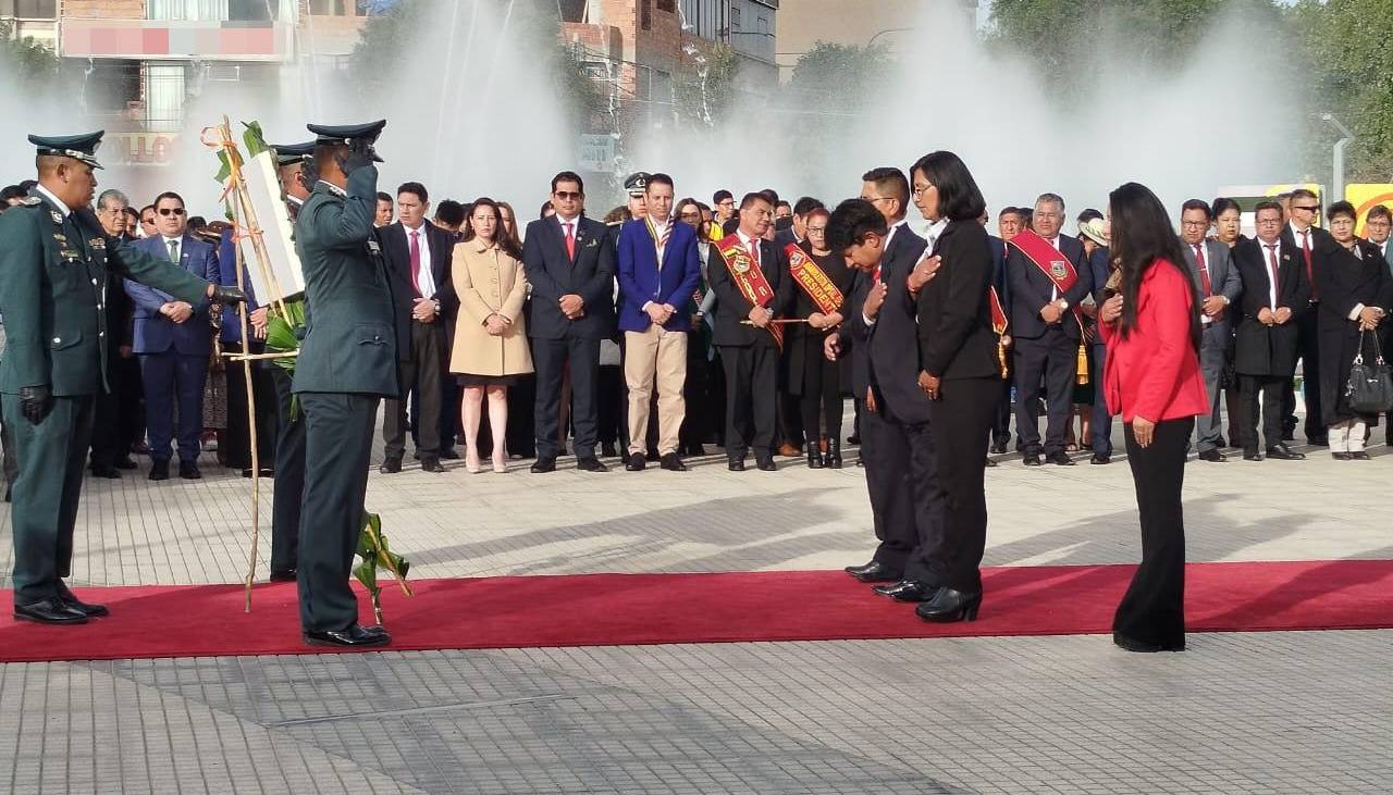 Oruro celebra 245 años de su gesta libertaria con la presencia de Lara; el Gobierno destaca la riqueza cultural del departamento