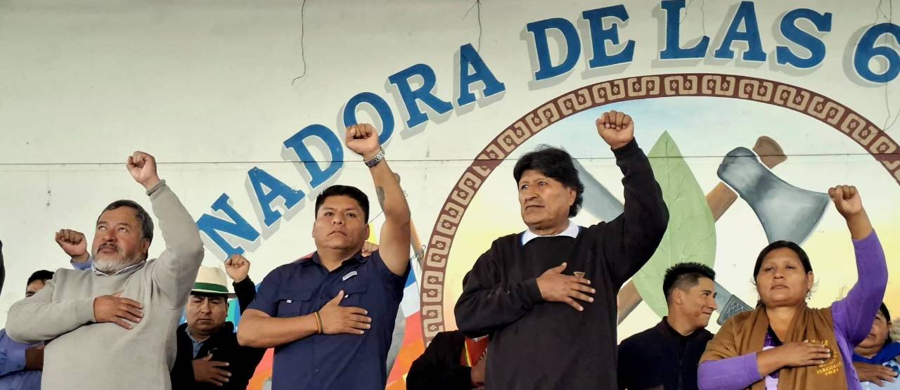Evistas determinan iniciar una marcha desde Caracollo a La Paz el 12 de mayo en rechazo a la ley de reconversión de tierras