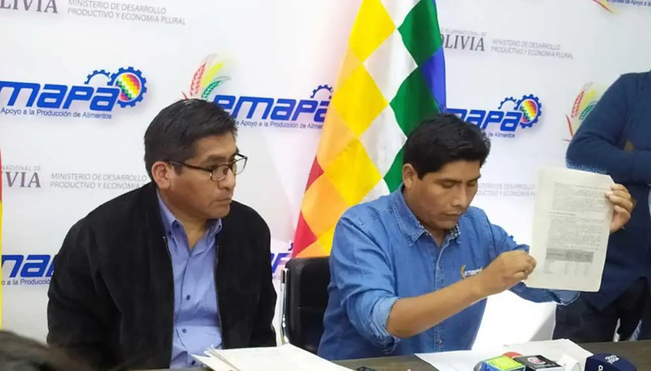 Caso Emapa: Gremiales piden ampliar la investigación contra el exministro de Desarrollo Productivo, Néstor Huanca