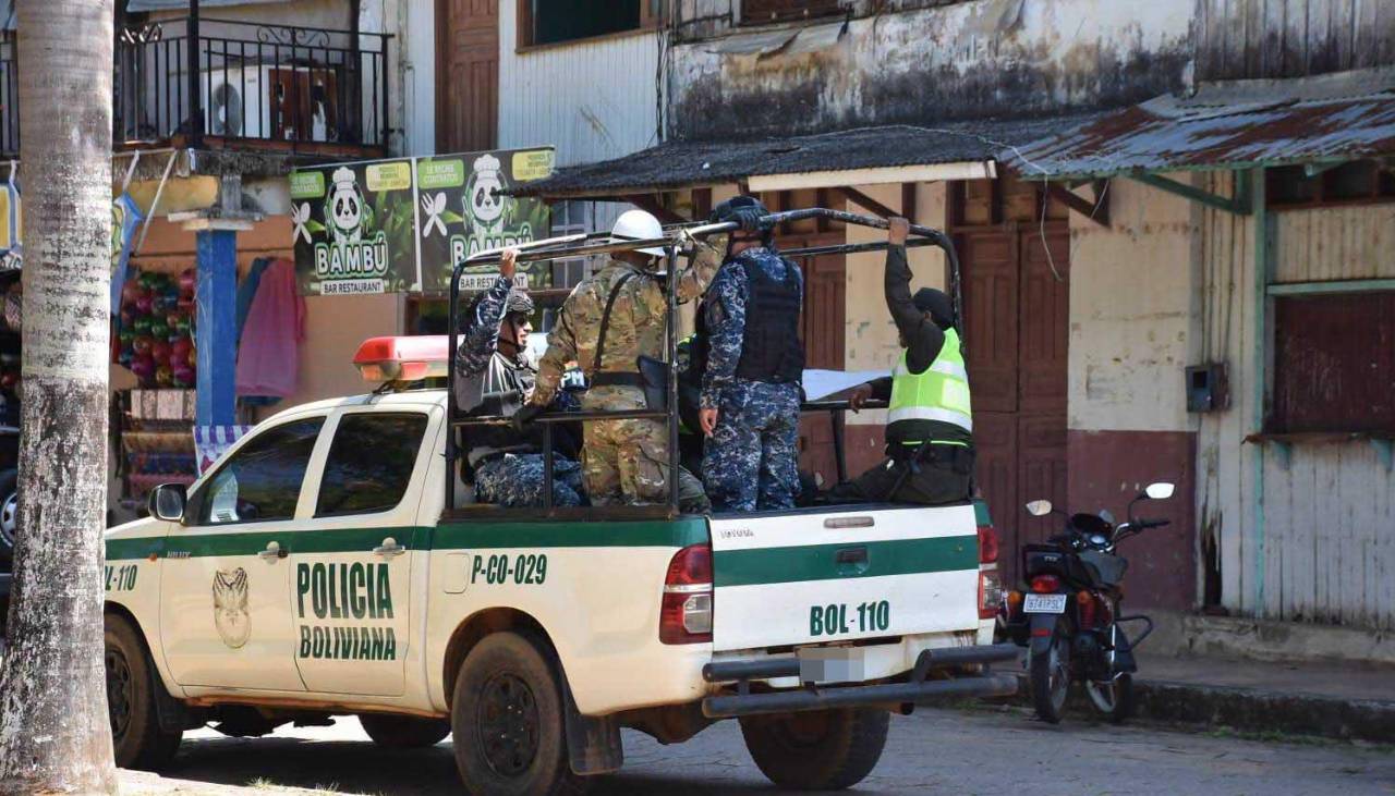 Aprehenden a cuatro integrantes del Comando Vermelho durante operativo en San Ignacio de Velasco