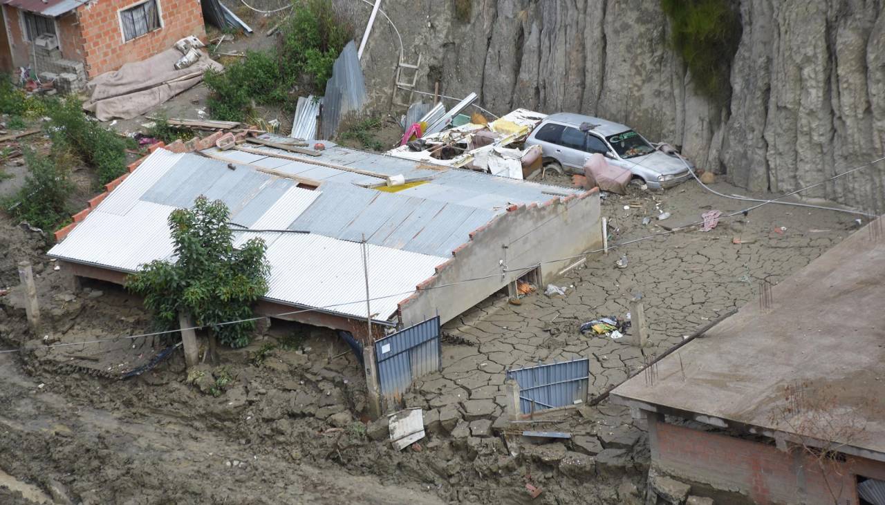 Lluvias: La Paz extiende alerta por riesgos; en Cobija arrancarán trabajos preventivos y casi en todo el país seguirán las precipitaciones