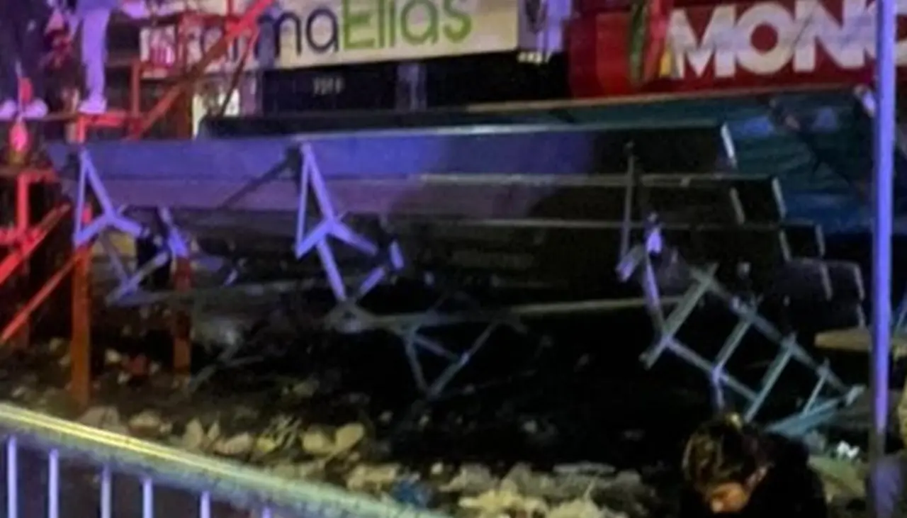 Urkupiña: Caída de gradería dejó una persona herida, según la Intendencia de Quillacollo