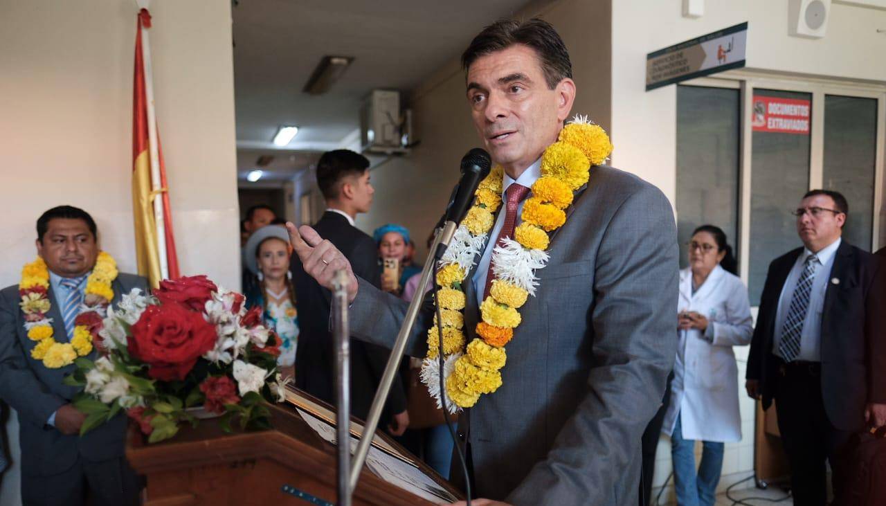 Paz destaca descenso del riesgo y asegura que el “milagro” económico se debe a la “madurez” de los bolivianos