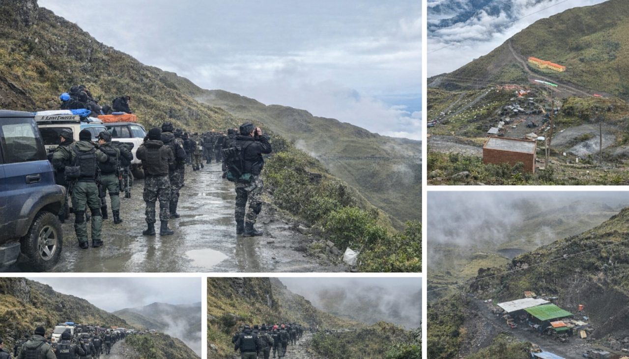 Video: Así atacó un grupo armado en Sorata; la Autoridad Minera denuncia que el Estado “perdió soberanía”