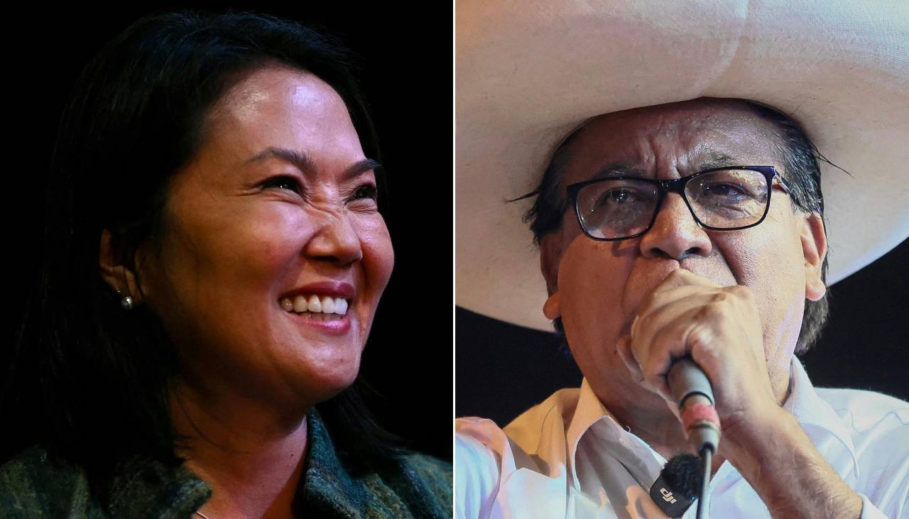 Sondeo ratifica empate entre Fujimori y Sánchez a pocas horas de la segunda vuelta en Perú