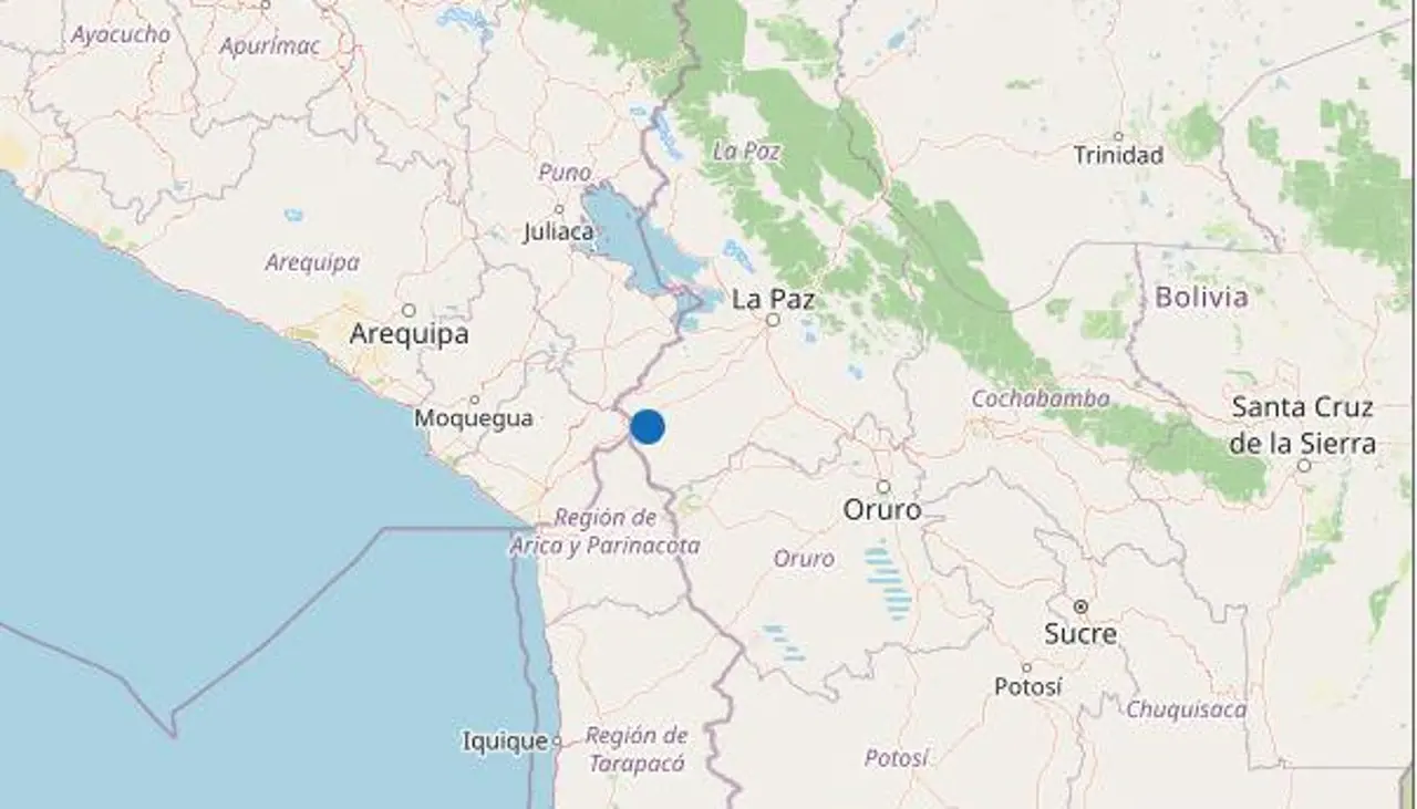 Observatorio San Calixto reporta sismo de magnitud 4,2 en la provincia Pacajes de La Paz