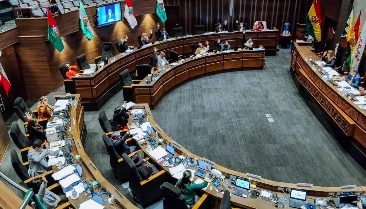 Senado instala sesión reservada para tratar la designación de Camacho y Lupo como embajadores