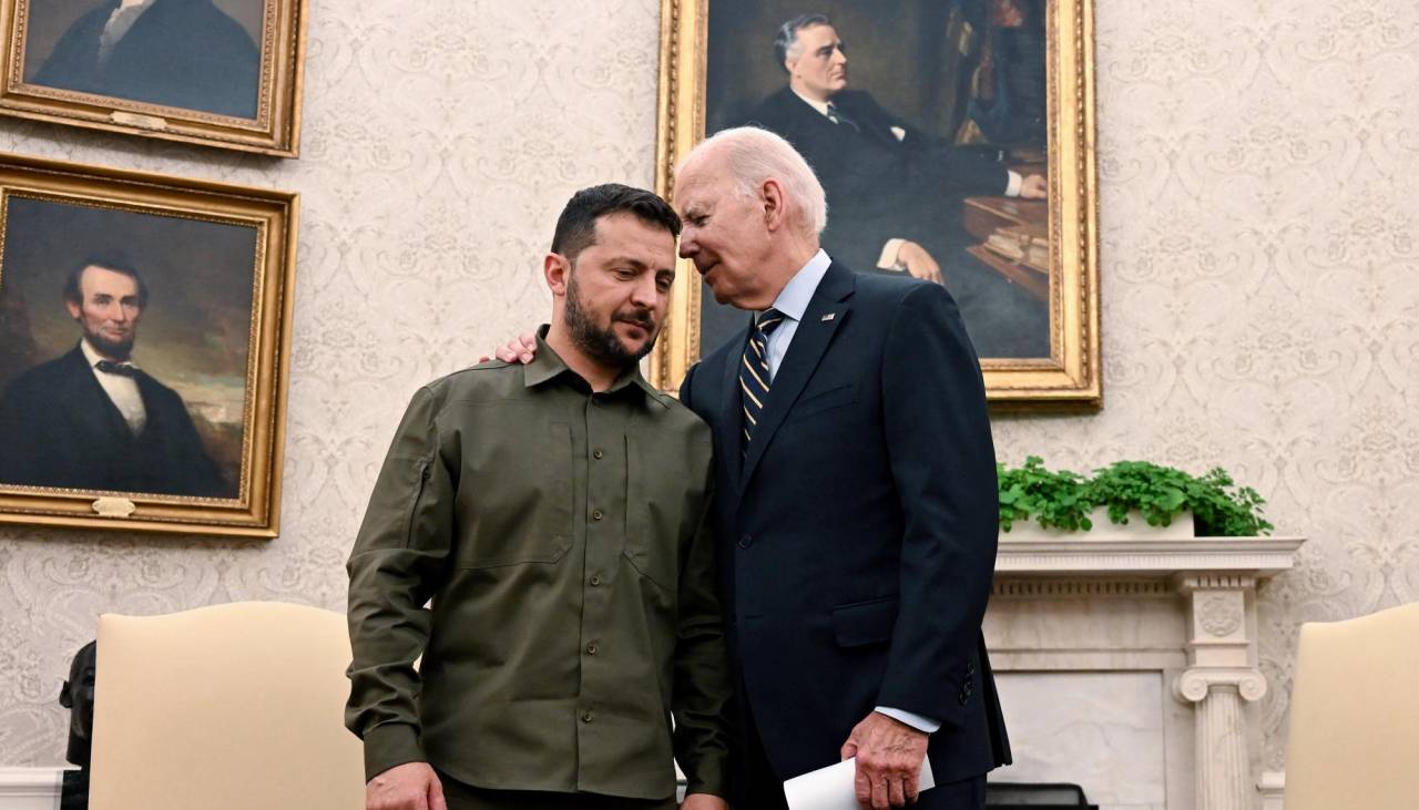 Zelenski llega a EEUU para presentar su “plan de la victoria” a Biden