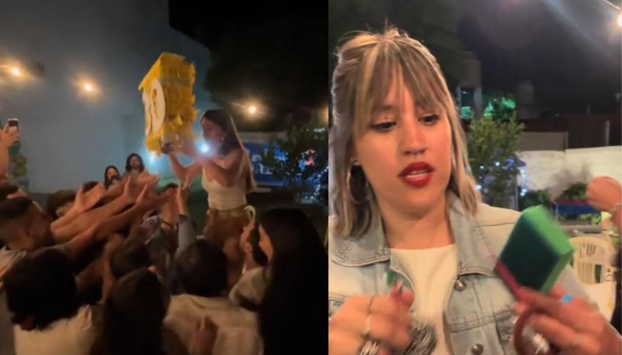 Celebró su cumpleaños con una piñata y se viralizó por los regalos que repartió 