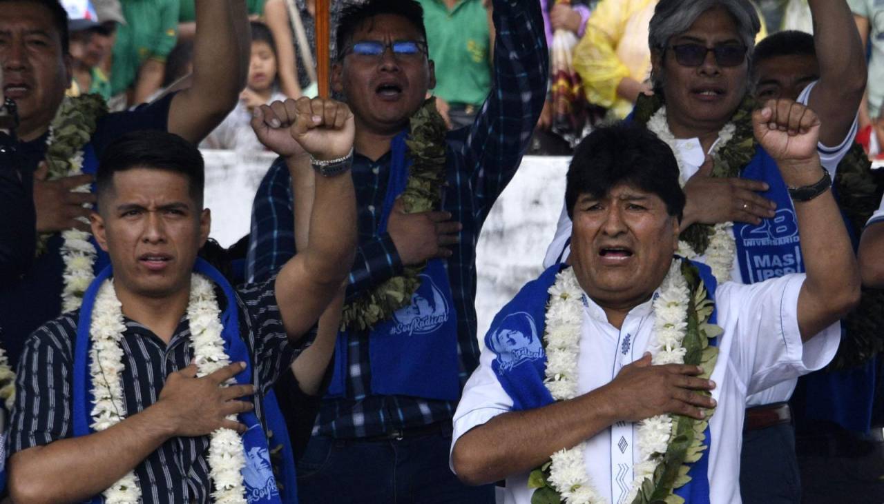 Evo Morales dice que Andrónico no será candidato por el MAS en 2025 y señala que los arcistas pretenden dividirlos 