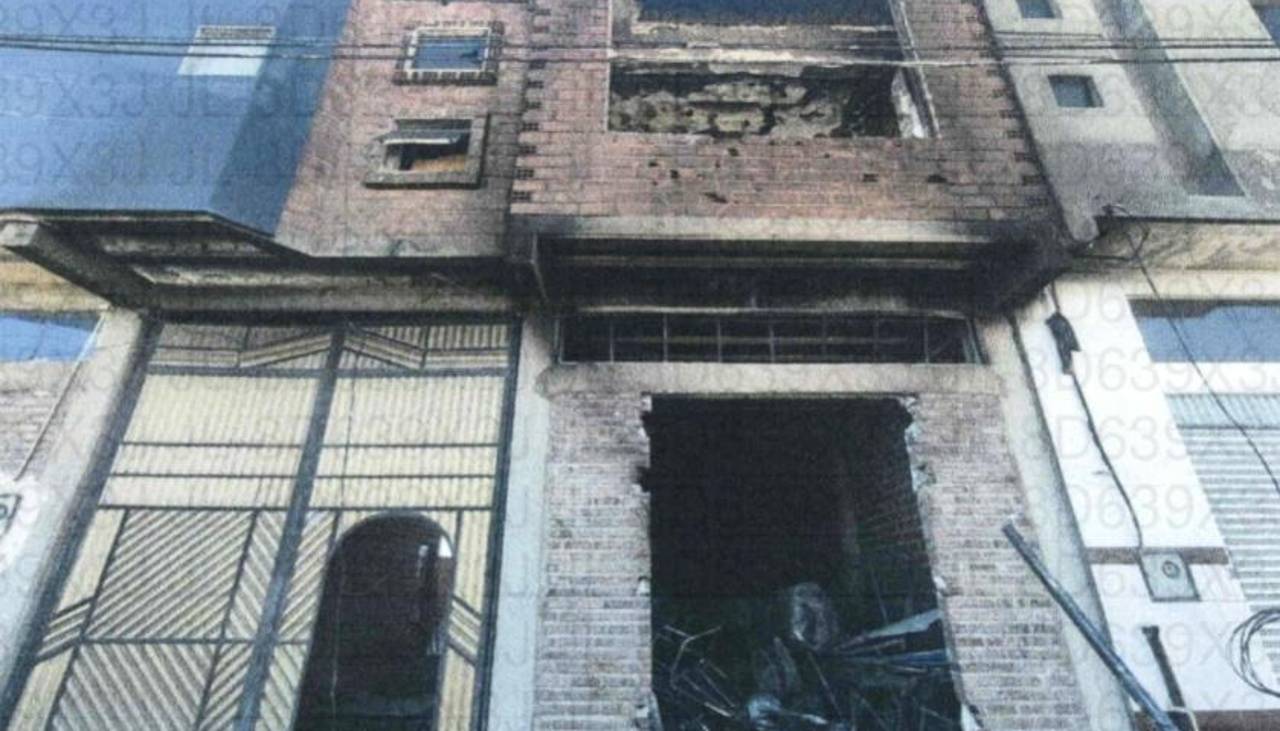 Incendio permite descubrir almacenamiento de combustible en una vivienda de Oruro