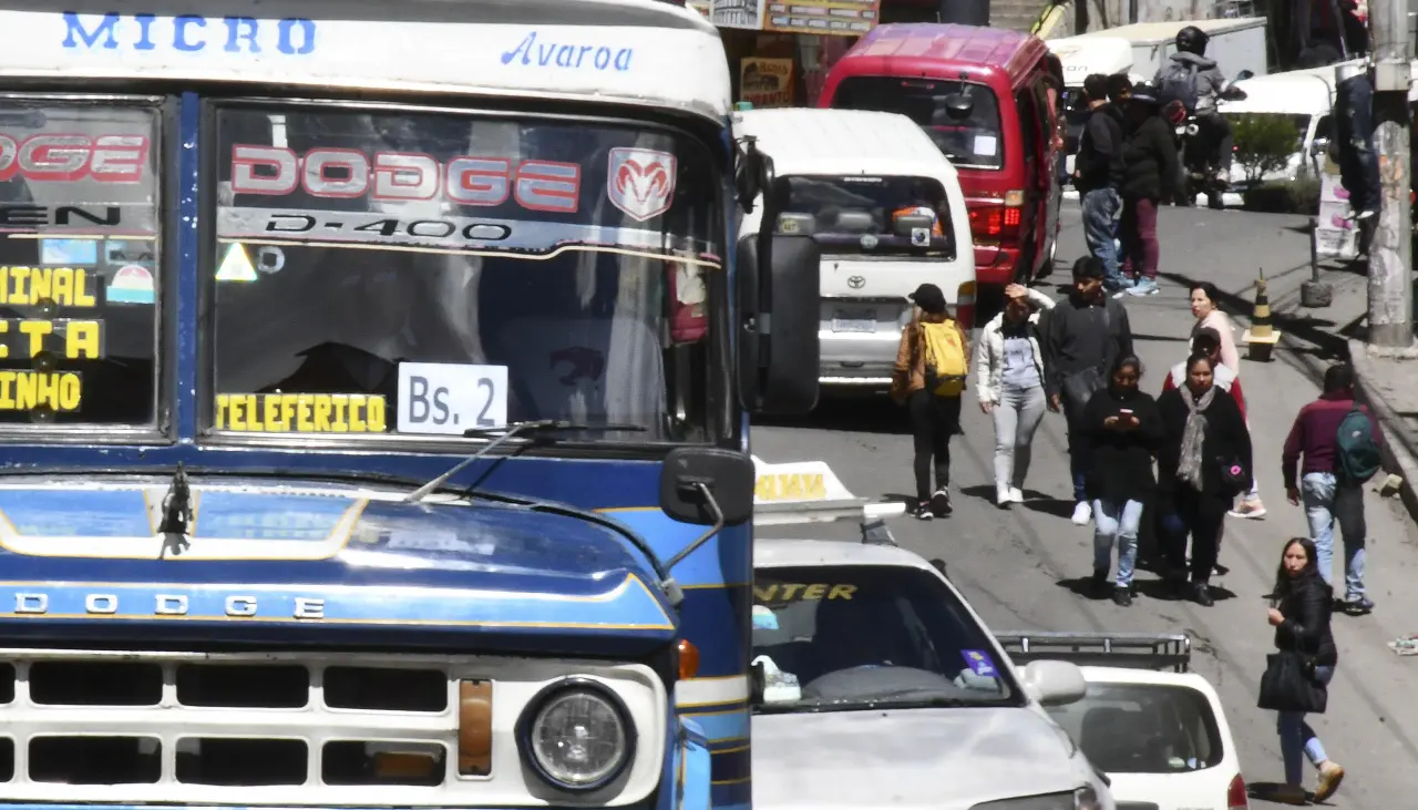 Pasajes en La Paz: Estos son los 38 puntos de bloqueo que instalarán el miércoles y jueves los choferes