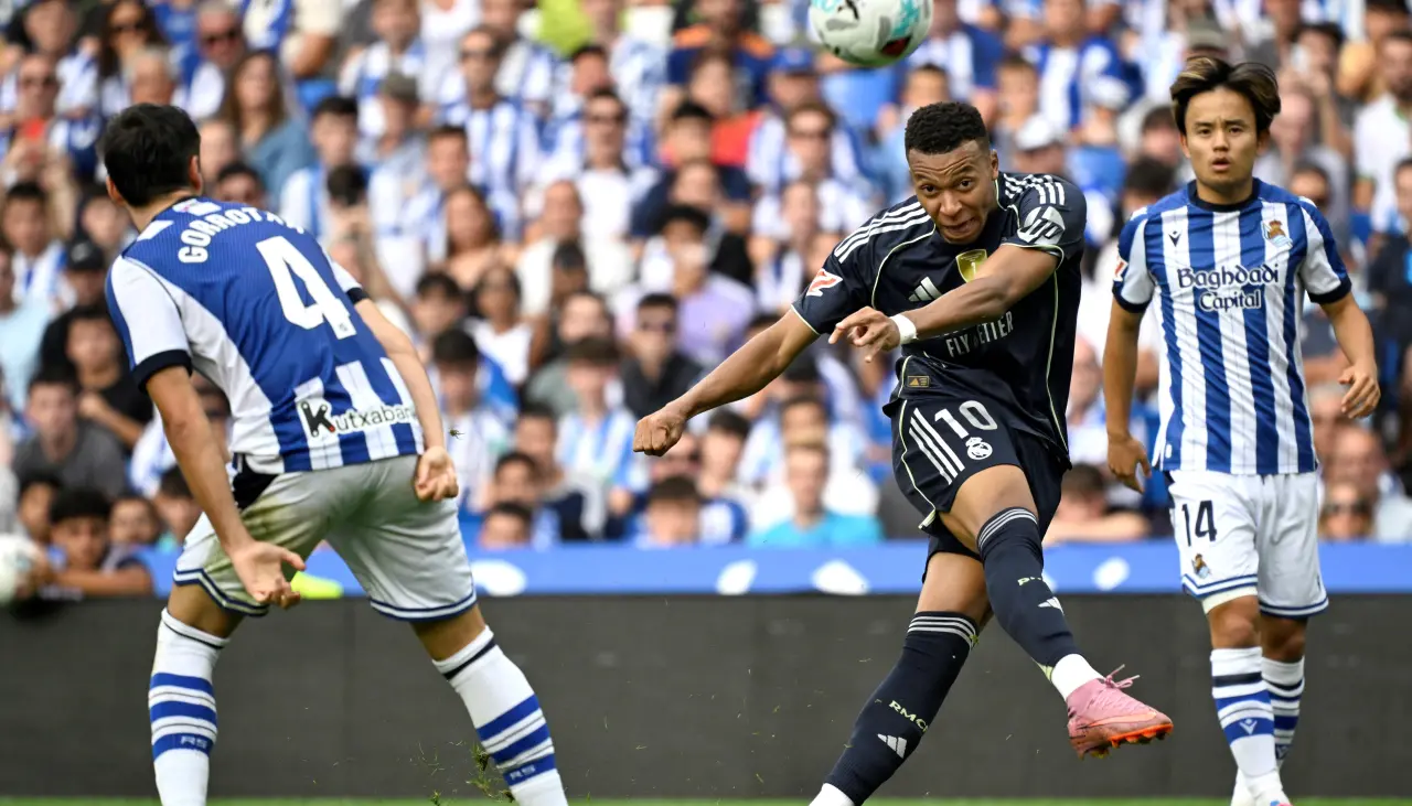 Mbappé refuerza el liderato del Real Madrid, Atlético logra primera victoria