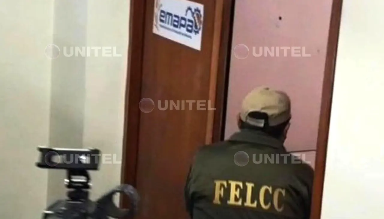 La Felcc y la Fiscalía intervienen las oficinas de Emapa en La Paz