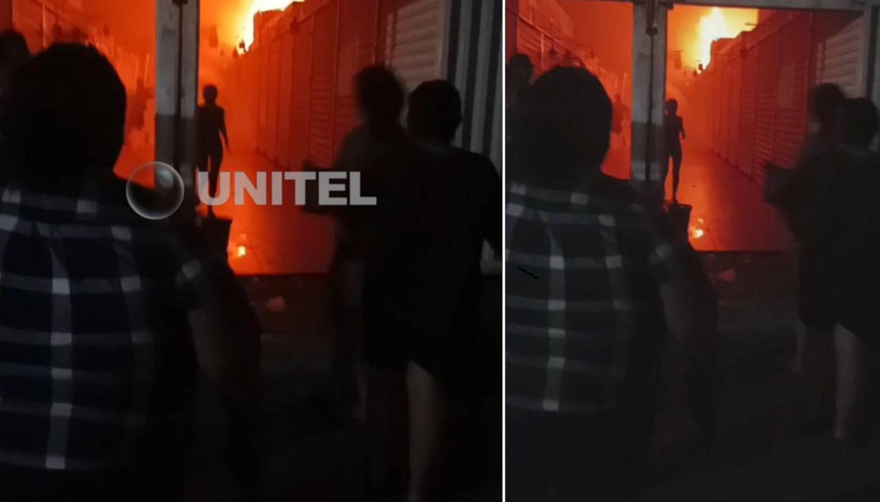 Incendio afecta a cinco casetas en el mercado La Ramada nuevo