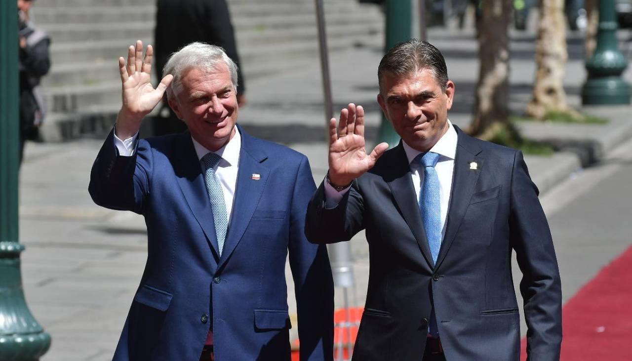 Paz y Kast abren en La Paz un nuevo capítulo en las relaciones diplomáticas entre Bolivia y Chile