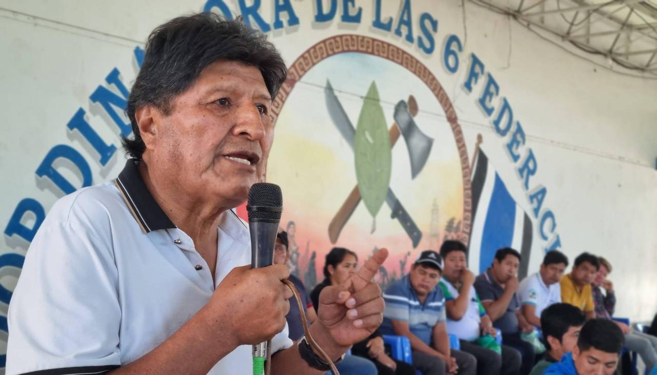 Evo admite que hay centrales departamentales que no bloquean y dice que por eso no pueden pedir pausa humanitaria