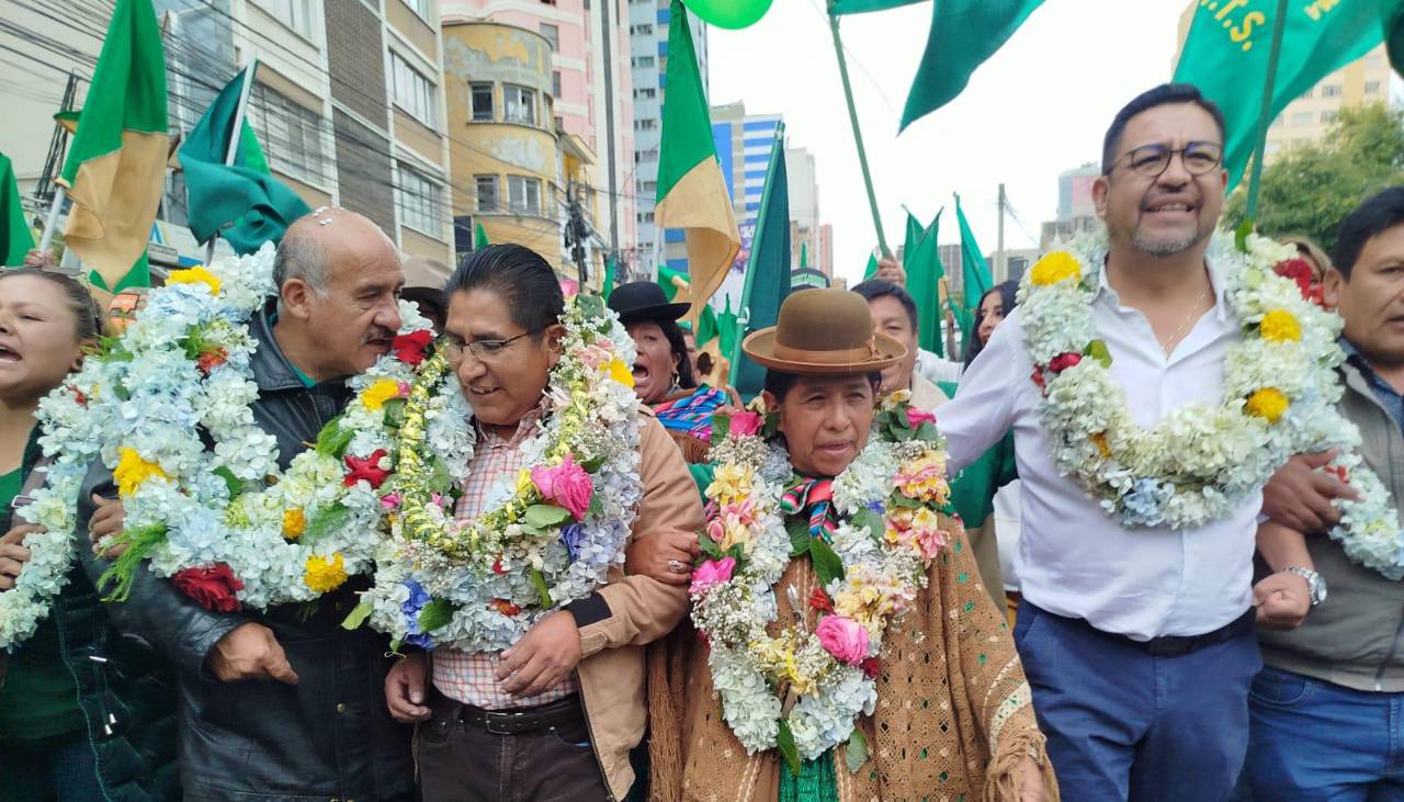 La Paz: MTS postula a Patzi a la Gobernación; Dulon a la Alcaldía y a Vargas a El Alto