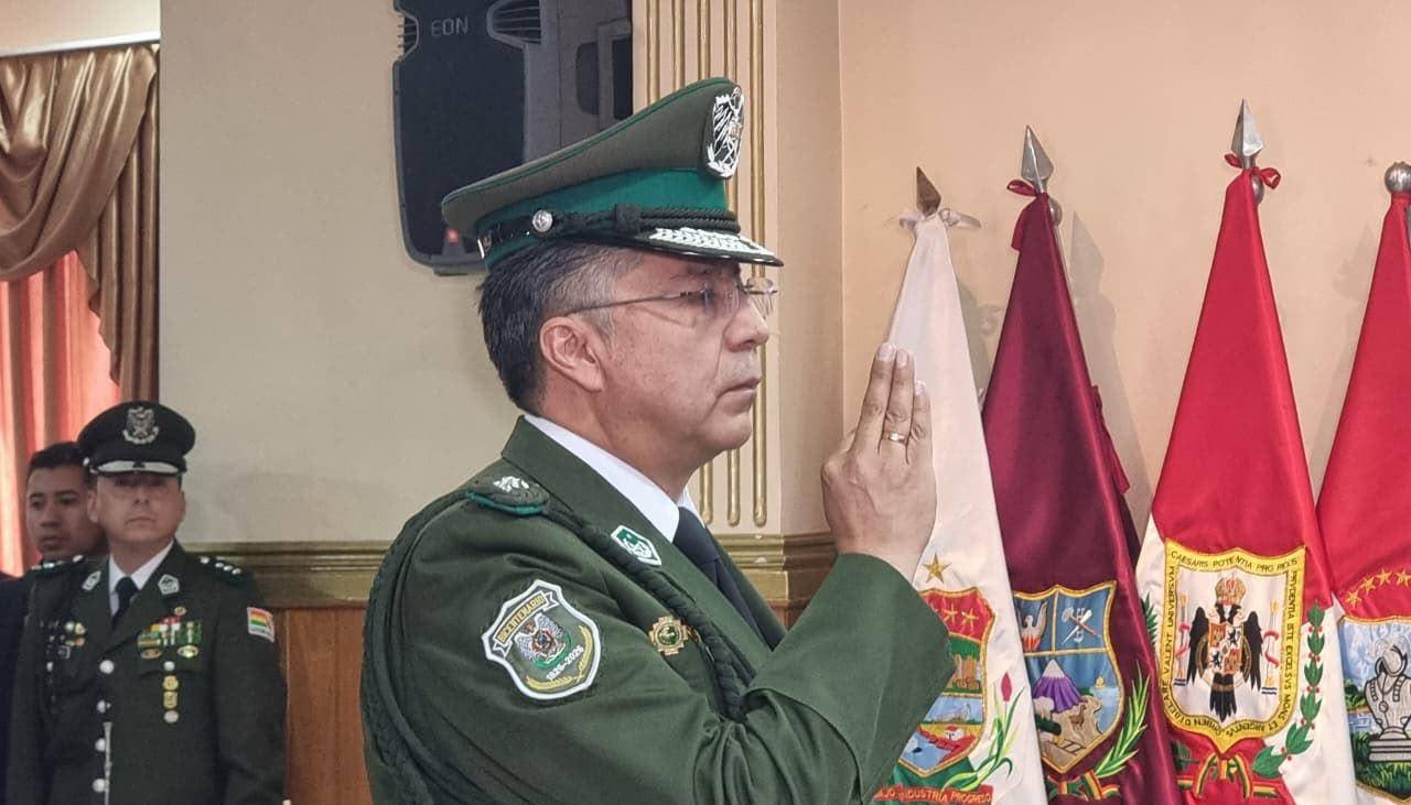 Paz reemplaza a Franz Cabrera y nombra como inspector de la Policía a Lucio Jiménez