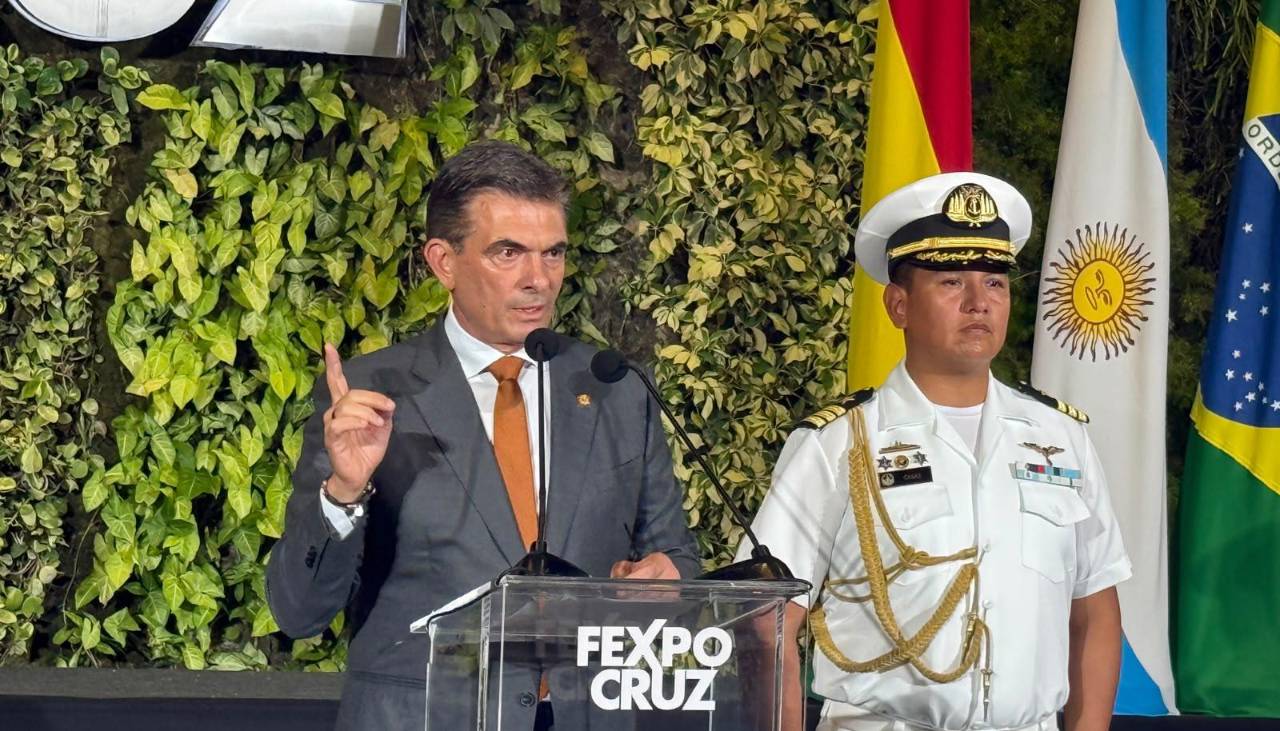 En Expocruz, Rodrigo Paz anuncia que presentará la licitación del Hub de Santa Cruz para fin de mes