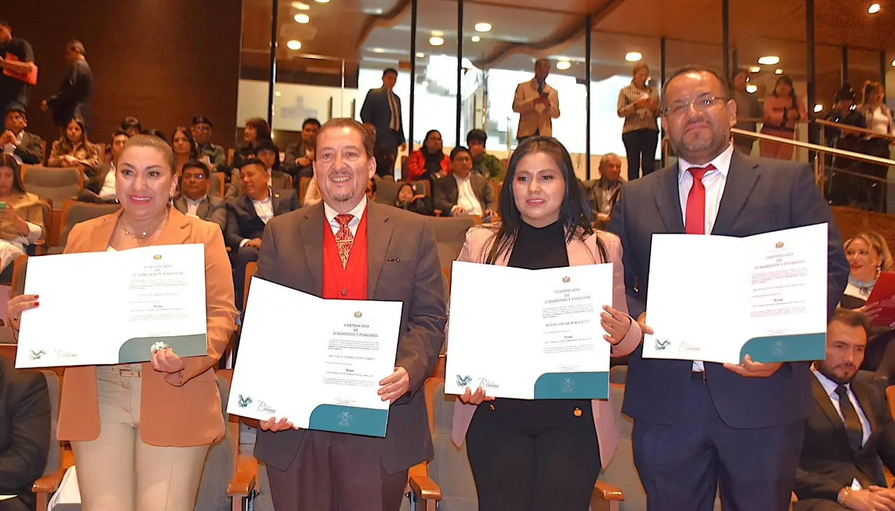 Este miércoles habrá sala plena para elegir la directiva del TED Santa Cruz