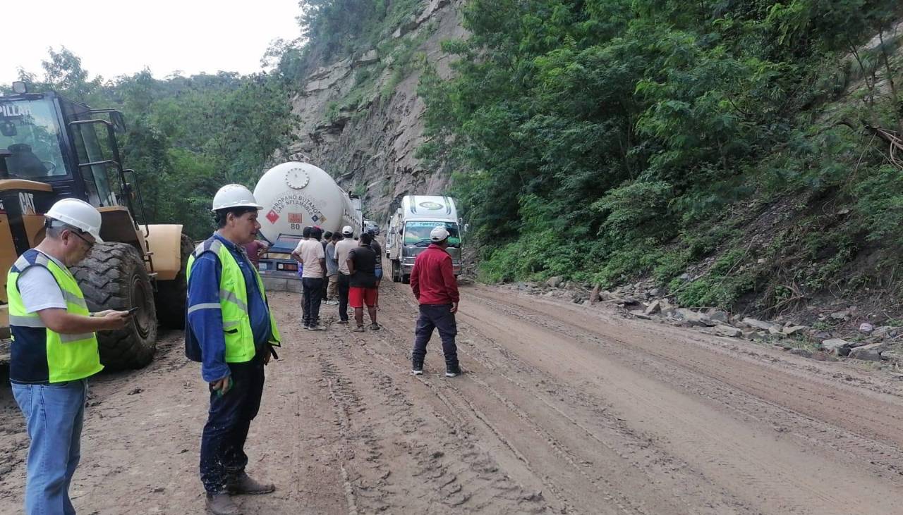 ABC amplía hasta el domingo el cierre del tramo La Angostura - Samaipata por los derrumbes