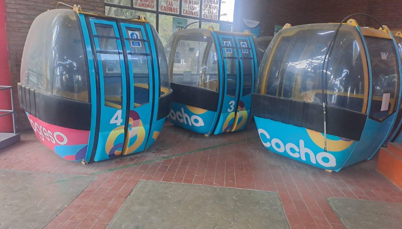 El Teleférico de Cochabamba no opera desde noviembre de 2023, su mantenimiento puede tardar otros cuatro meses