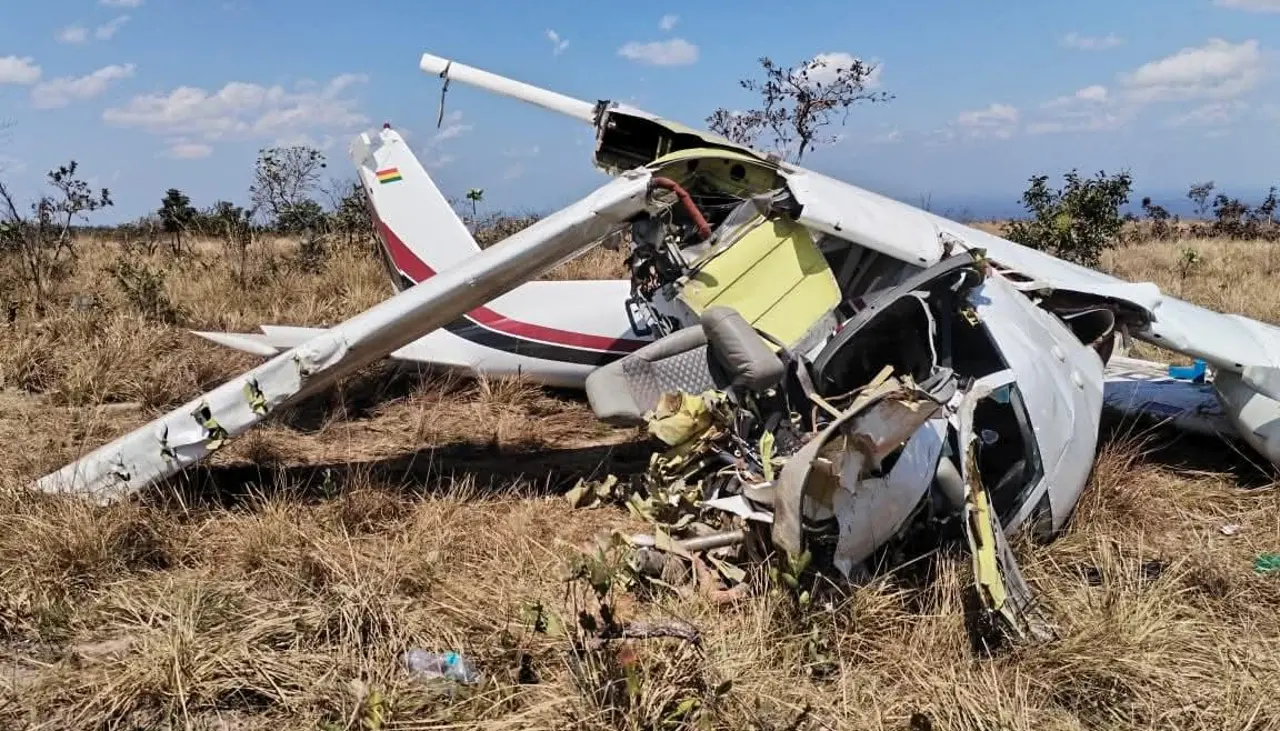Accidente aéreo: Avioneta salió desde El Trompillo y dos de los cinco heridos quedaron con heridas de consideración, dice la DGAC