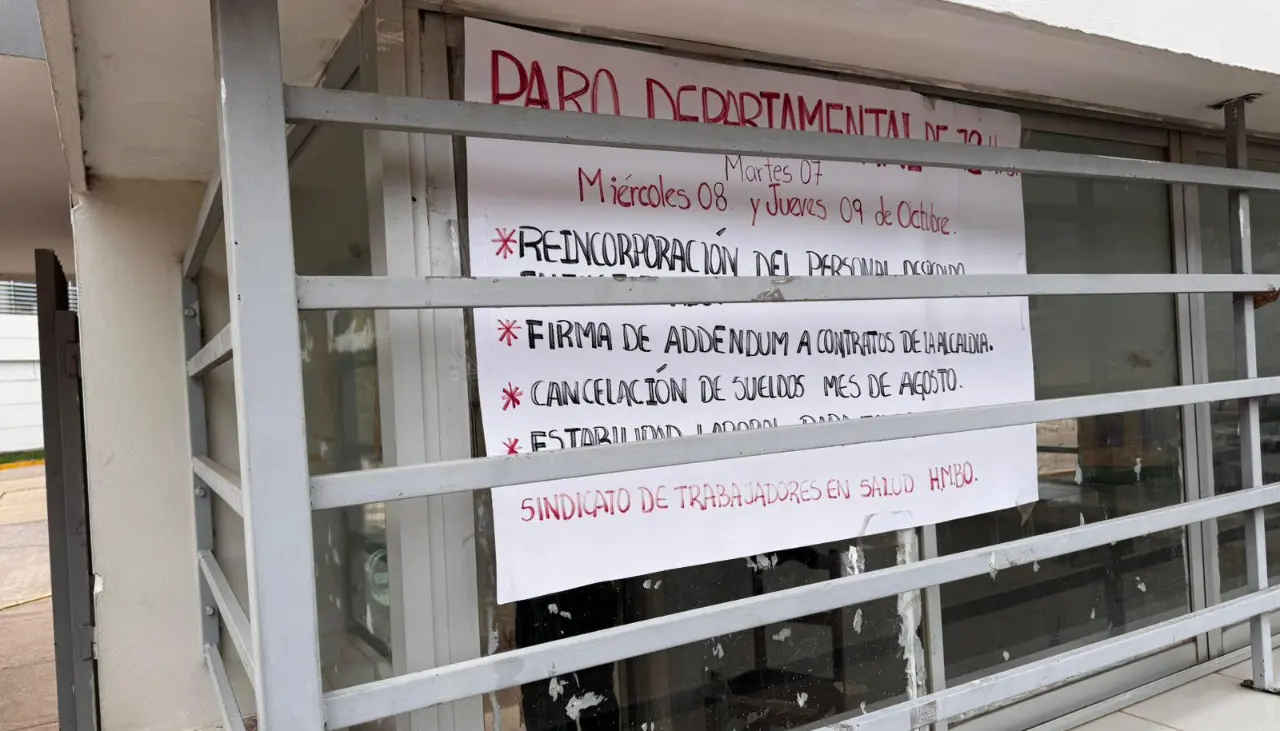 Arranca paro de salud en atención en centros y hospitales de todo el departamento cruceño