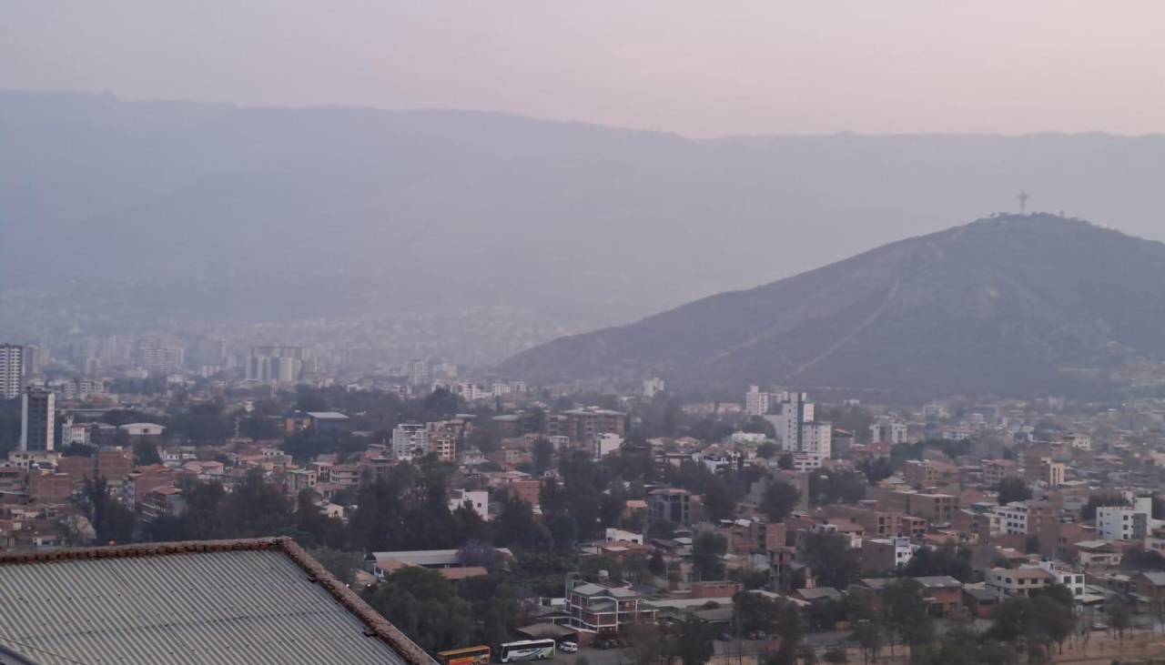 Declaran alerta naranja en la ciudad de Cochabamba por el alto riesgo de contaminación