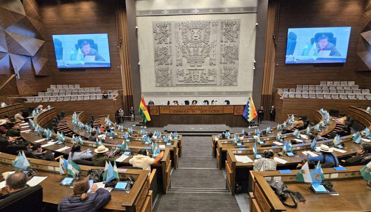 Convocan para este jueves a sesión de Diputados para tratar dos créditos por más de $us 314 millones