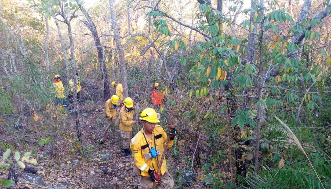 “La mayoría de los incendios forestales no son de forma natural, han sido provocados”, lamenta bombero voluntario