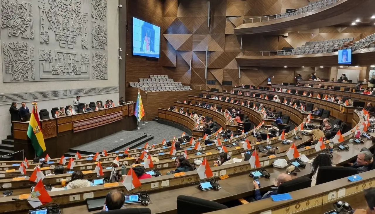 Vicepresidencia convoca a sesión de la ALP para este miércoles para tratar un crédito millonario y otros proyectos 
