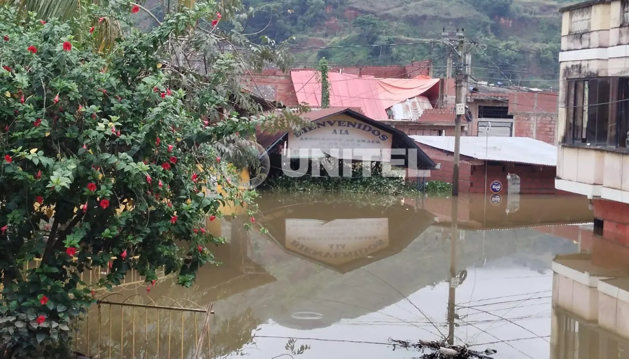 “Esta zona es una bomba de tiempo”, dice ministro por Tipuani y responsabiliza a cooperativas mineras por la inundación