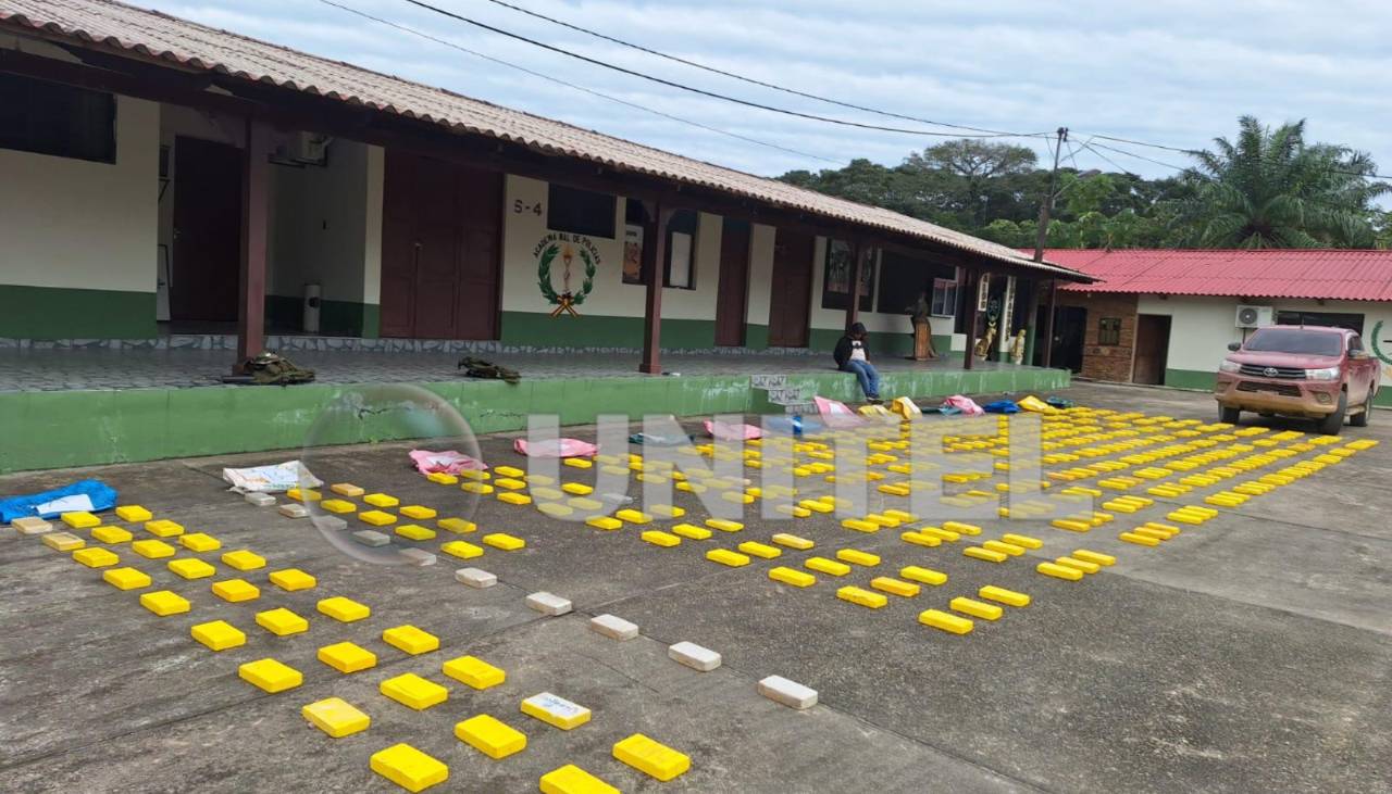 Incautan 458 kilos de cocaína en el Tipnis, tras enfrentamiento a tiros entre narcos y la fuerza antidrogas