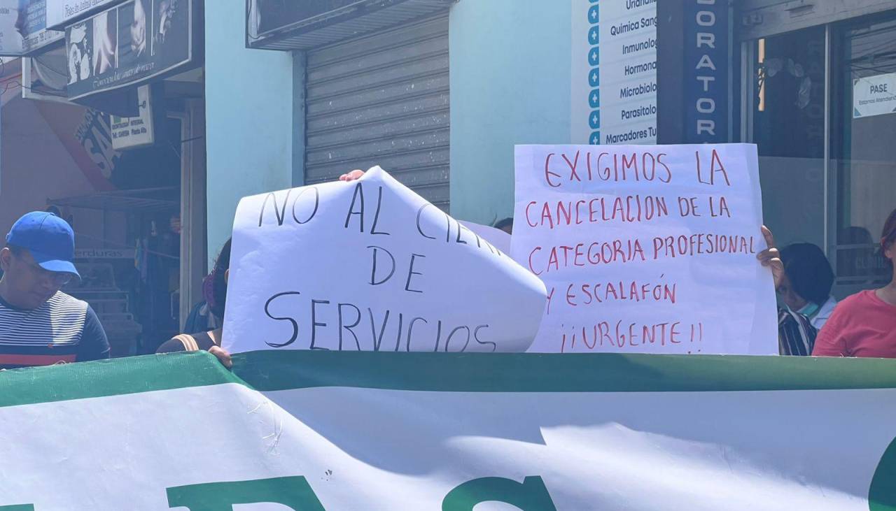 Trabajadores anuncian nuevo paro de salud de 48 horas en los tres niveles de atención