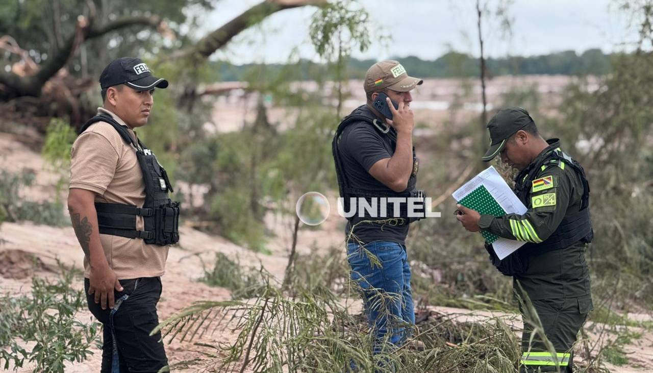 Intensas lluvias: Hallan sin vida a un hombre que fue arrastrado por el río en Warnes