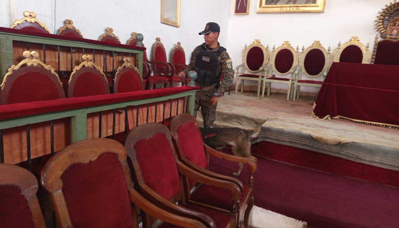 Al menos 630 policías serán desplegados en Sucre para la entrega de credenciales a Rodrigo Paz y Edmand Lara