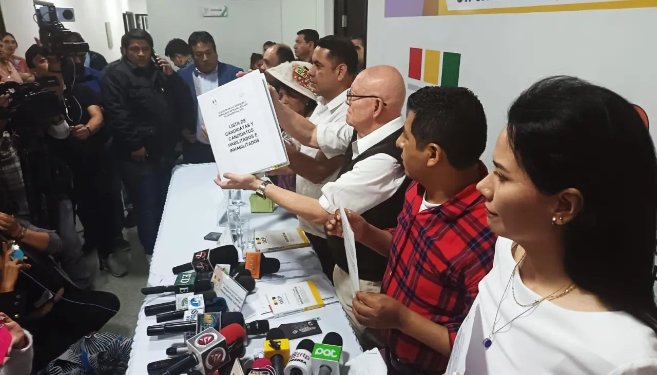 TSE: Hay 1.180 candidatos habilitados para las elecciones
