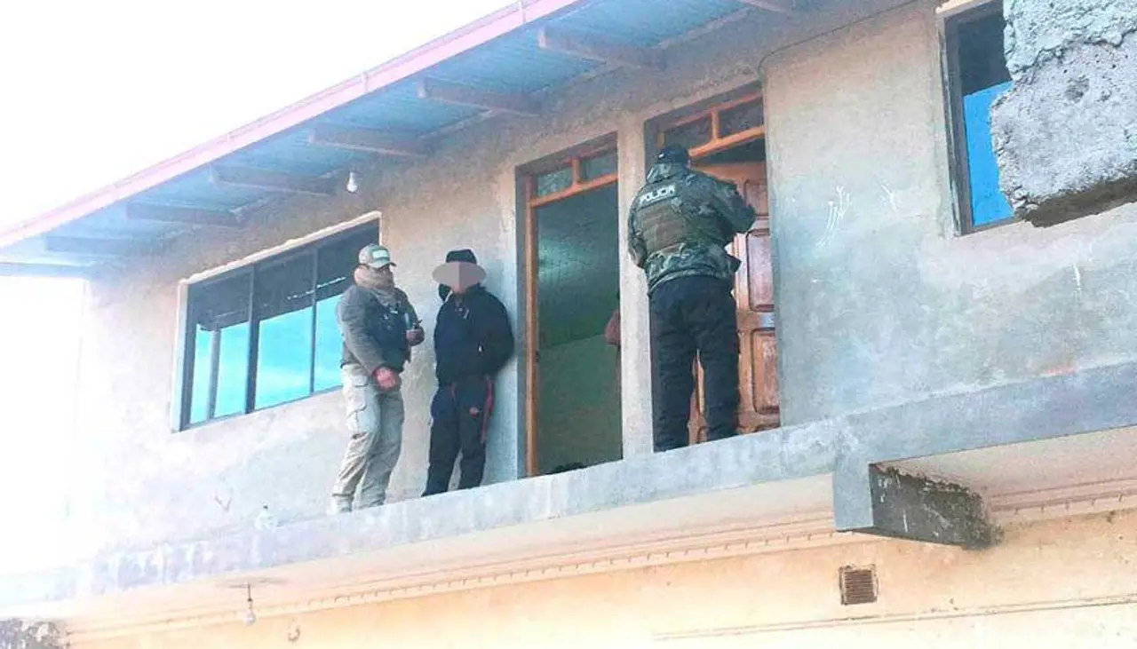 El “francotirador” de Llallagua tenía plantas de marihuana en carpas solares, revela viceministro 