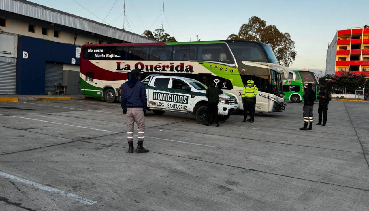 Muere en un bus un hombre que llegó a Santa Cruz desde Yacuiba