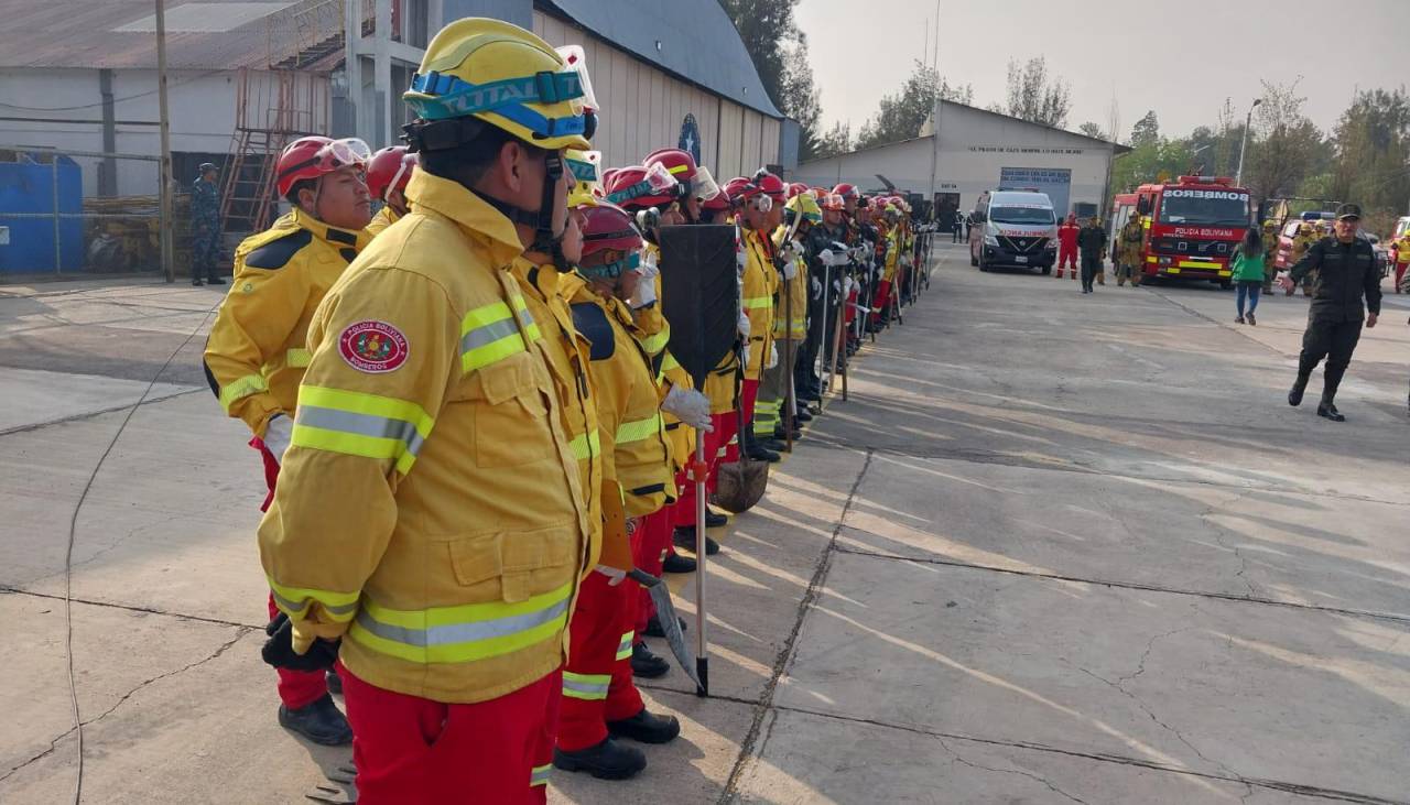 “No hay manera de poder combatir esto si no es con la conciencia del pueblo”, dice Arce sobre los incendios en Bolivia