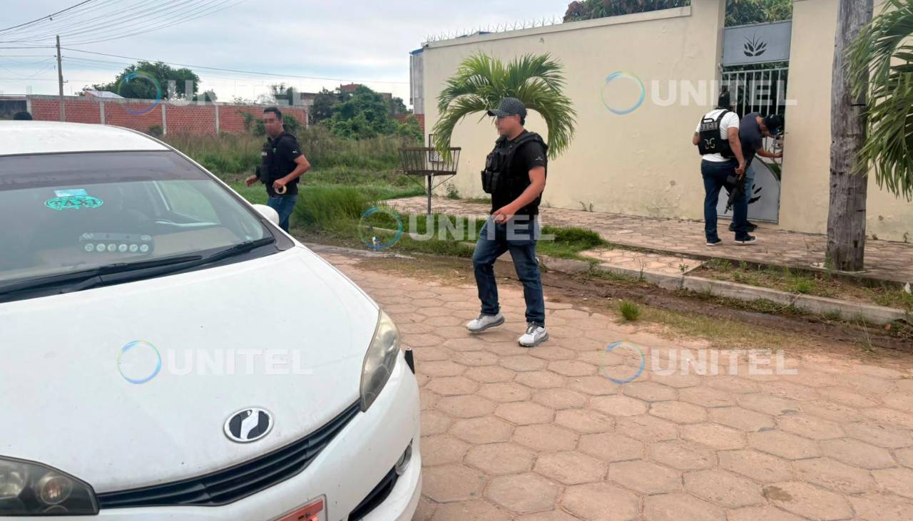 Atraco a Joyería: Policía allana inmueble en la zona norte de Santa Cruz y hay arrestados