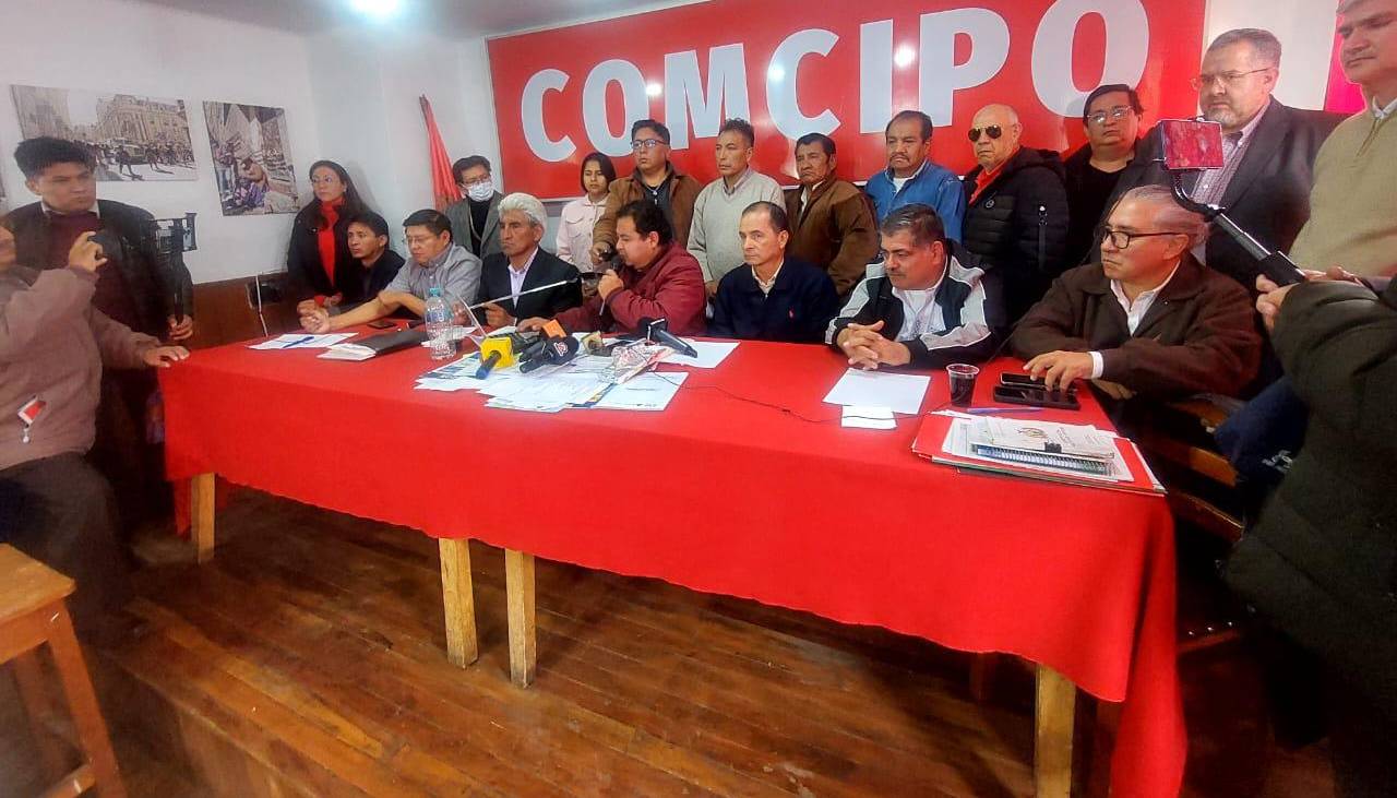 Comité Multisectorial y cívicos de Potosí advierten con radicalizar protestas contra disposición de decomisos y contratos del litio