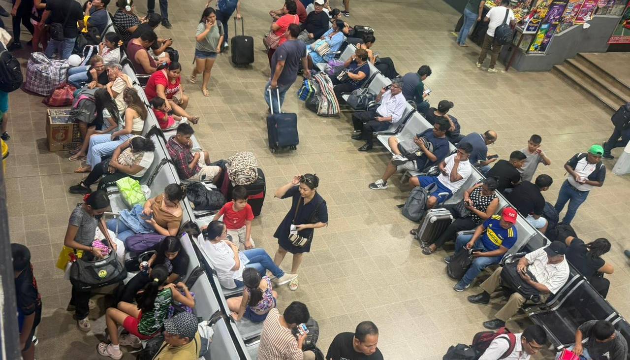 Santa Cruz: Intensifican controles en la Bimodal ante alta afluencia de pasajeros por Semana Santa