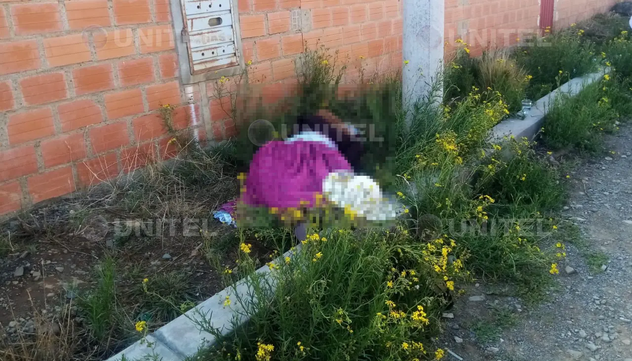 La Paz: Una mujer fue hallada sin vida, maniatada y con el rostro cubierto de cinta aislante